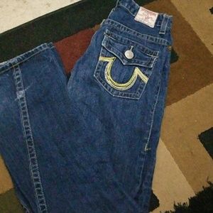 True Religion Joey Big T flare size 25
